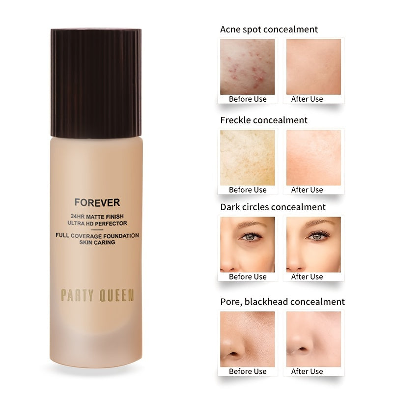 PARTY QUEEN Flawless Skin Long-Lasting Foundation